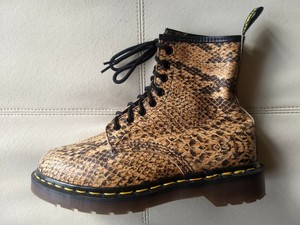 doc martens snakeskin