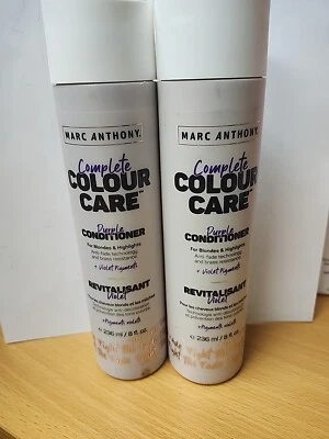 (2) Marc Anthony Complete Color Care Purple Conditioner + Violet Pigments 8 Oz - Image 1 of 4