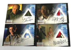 Veronica Mars Season 2 Trading Card Autograph Costume Card x4--APW-1 to APW-4 - Picture 1 of 4