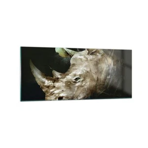Wandbilder 120x50cm Glasbild Tier Abstraktion Groß Bilder Art Wanddeko - Bild 1 von 10