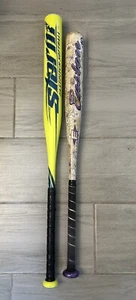 WORTH STORM FASTPITCH SOFTBALL BAT 19 OZ 32 IN + Easton Model SK26 29in 19 Oz - Picture 1 of 7