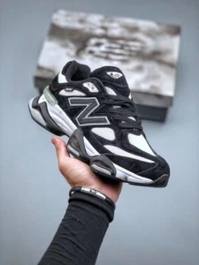 New Balance 9060 Top running shoes for men U9060 U9060JJ1 BRN Black white - Picture 1 of 8
