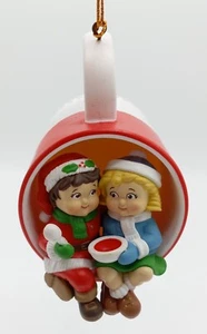 Campbell's 1999 Kids Soup Can Mug Cup Millennium Christmas Holiday Ornament  - Picture 1 of 8