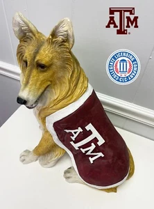 Texas A&M "Reveille" Maskottchen Garten Statue - Bild 1 von 5
