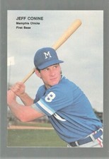 1990 BEST MINOR LEAGUE  #156  JEFF CONINE  RC  MINT  MEMPHIS CHICKS  RARE SET