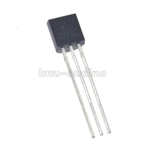 5 PIEZAS DALLAS DS18B20 18B20 TO-92 Termómetro Sensor de Temperatura NUEVO - Imagen 1 de 4