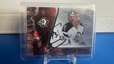 2002-03 Pacific Quest For The Cup MARTIN BIRON AUTO #9