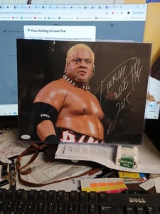 Rikishi Signed 11x14 Photo WWE WWF WCW  Plastic... Lot E - Picture 1 of 5