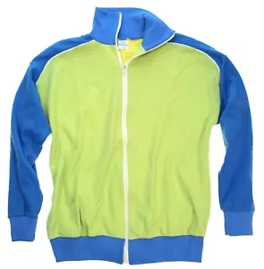 1980er 80s DDR Trainingsjacke (Gr.M) Original*VINTAGE Sportjacke GDR Track Top - Bild 1 von 8