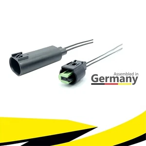 Buchse + Stecker 2-polig Reparatursatz 61138365340 / 968405-1 für BMW MQS Kabel - Picture 1 of 1