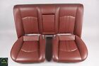 06-11 Mercedes W219 Cls500 Cls550 Rear Lower & Upper Seat Cushion Red Oem