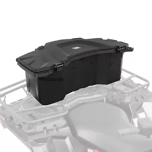ATV Rear Rack Cargo Box Locking Storage Trunk Box For 0.75"-1" ATV Tube 2883258 - Picture 1 of 12