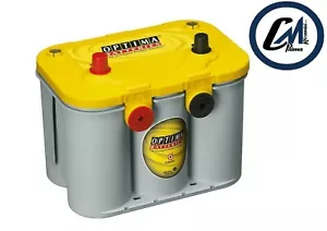 BATTERIA OPTIMA®YELLOW TOP 55AH765A YTU4.2 SERVIZI AVVIAMENTO CAMPER FUORISTRADA - Foto 1 di 10