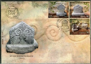 1040 SERBIA 2016 - Museum Exhibits - Stecci - Stone Monument - FDC - Picture 1 of 2
