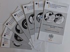 Sieben Selfmade-Flyer zu den 35-/50 - Euro Silber - Gedenkmünzen für 2026