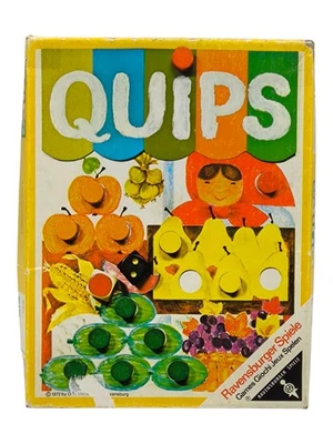 Quips von Ravensburger Spiel aus 1972 Vintage Retro Kinder Farben Brettspiel - Bild 1 von 4