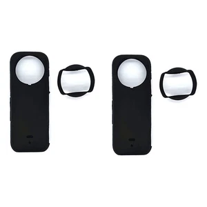 2X(Cámara Deportiva con Objetivo Funda Silicona para X4 Panorama Body, Sta8665 - Imagen 1 de 8