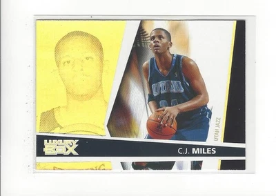 2005-06 Topps Luxury Box 100 #113 C.J. Miles RC Rookie Jazz /100  - Image 1 of 2