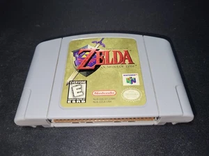 The Legend of Zelda: Ocarina of Time Nintendo 64 N64 Authentic EXMT gray cart - Picture 1 of 2