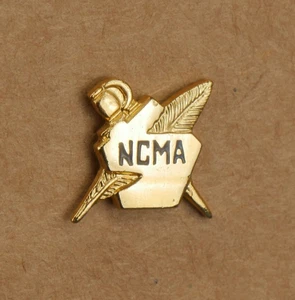 Vintage NCMA Lapel Pin Tie Tac National Contract Management Association - Picture 1 of 8