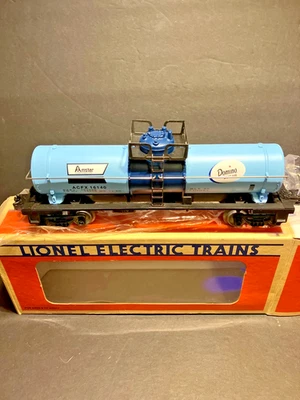 LIONEL O GAUGE FREIGHT CAR #16140 DOMINO SUGAR SINGLE DOME TANK CAR - Image 1 of 4