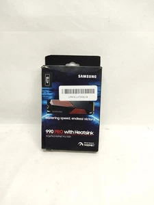 Samsung 990 PRO 4TB M.2 2280 Internal SSD w/Heatsink - MZ-V9P4T0CW OPEN BOX - Photo 1/5