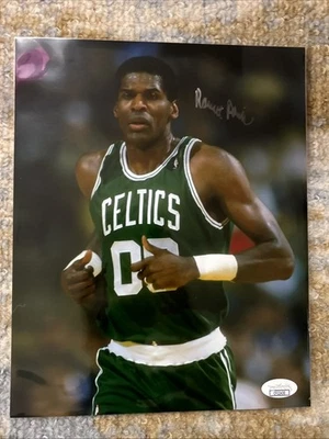 Robert Parish The Chief Celtics Signed 8x10 Color Photo JSA Authenticated B2 - Image 1 of 4