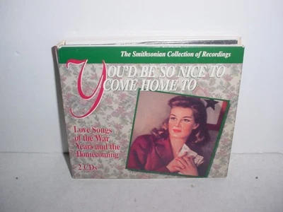 You'd Be So Nice To Come Home To 2 CD Set Love Songs Of The War Years 1995 Foto 1 de 2
