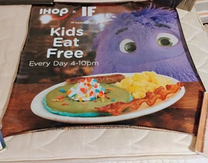 IHOP 2024 If Movie 29 x 25 Zoll POSTER WANDBILD statisch haftend für Glas selten - Bild 1 von 8