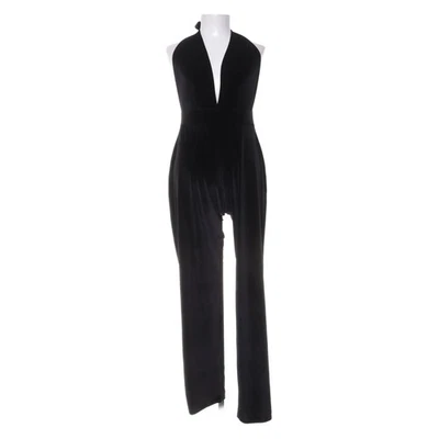 Boohoo, Jumpsuit, Größe: 42, Schwarz, Elasthan/Polyester, Einfarbig, Damen #Bfq - Bild 1 von 4