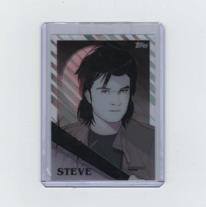 STRANGER THINGS 2025 TOPPS HIGH-TEK STEVE HARRINGTON GLAM INSERT SSP! - Picture 1 of 2
