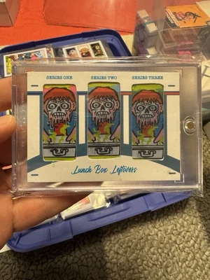 Lunch Box leftovers Series 1-3 Triple Logoman 8/10 - Image 1 of 2