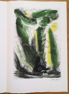 Anna Staritsky, Farblithographie „Marcel Thiry“, limitiert, handsigniert - Bild 1 von 4