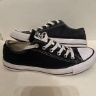 Men’s Converse Classic Chuck Taylor Low Basketball Athletic Shoes Size 8 Black 