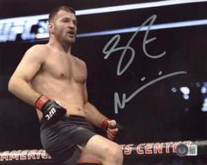 STIPE MIOCIC SIGNED HANDSIGNIERT 8x10 FOTO SCHWERGEWICHT MMA UFC SELTEN BECKETT BAS - Bild 1 von 2