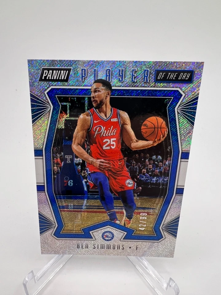 2019-20 Panini Player of the Day - Rapture #21 Ben Simmons /99 - Image 1 of 3