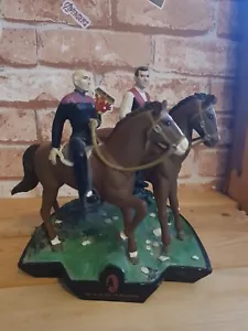 Applause 7.5" Star Trek Generations Kirk Meets Picard Resin Figurine - Picture 1 of 10