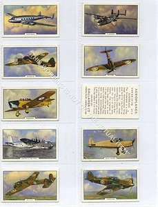 Full Set, Gallaher, Aeroplanes 1939 VG (Ga3132) 48/48 - Picture 1 of 4