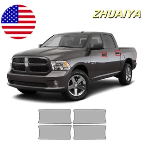 For Ram 1500 13-18 Door Cups Paint Protection Film PreCut PPF - Picture 1 of 7