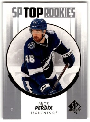 Nick Perbix 2022-23 SP Authentic Top Rookies #TR-48 Tampa Bay Lightning - Image 1 of 2