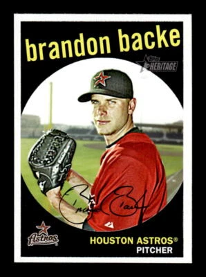 2008 Topps Heritage Brandon Backe #514 - Image 1 of 2