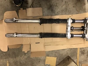 80 , 81, 82 kawasaki kdx-175 front forks and triple clamps, 44001-1256 - Picture 1 of 8