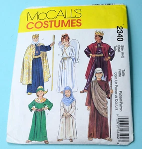 McCall’s 2340 Costume Jesus Bible Nativity CHILD 6-8 - Picture 1 of 2