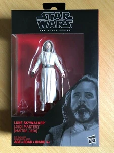 FIGURA STAR WARS THE BLACK SERIE LUKE SKYWALKER JEDI MASTER 3 3/4 PULGADAS ONDA 6 - Imagen 1 de 1