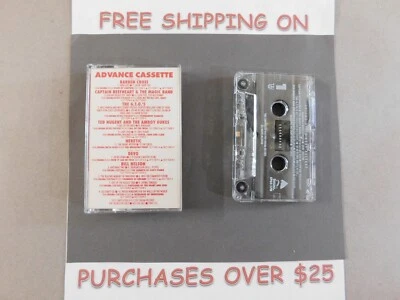 VA ENIGMA APRIL 1989 SAMPLER CASSETTE DEVO CAPTAIN BEEFHEART HERETIC TED NUGENT - Image 1 of 2