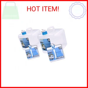 Collapsible Water Container with Spigot, Camping Water Storage Carrier Jug BPA-F - Picture 1 of 2