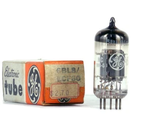 6BL8/ECF80 GE NOS BRITISH Tubo Tubo Tubo Lámpara TSF Valvola Valve ഀ 真空管 Valvula 电子管 - Imagen 1 de 1