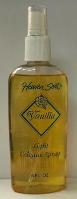 2 Botellas Heaven Sent VANILLA Light Colonia Spray 6 fl oz Botella ligeramente abollada Foto 1 de 2