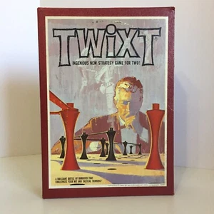 TWiXT Vintage 1962 Two or Four Person Strategy Bookshelf Board Game from 3M - Picture 1 of 12