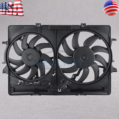 Radiator Cooling Fan w/ Motor for 2009-2015 Audi A4 A5 Quattro Q5 S4 S5 620-839 - Image 1 of 4